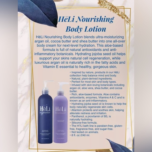 Nourishing Body Lotion| Hydrating moisturizer| Pure Romance| (12 fl. oz./355 ml) - Picture 3 of 4